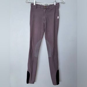 Devon Aire Purple XSM Riding Breeches